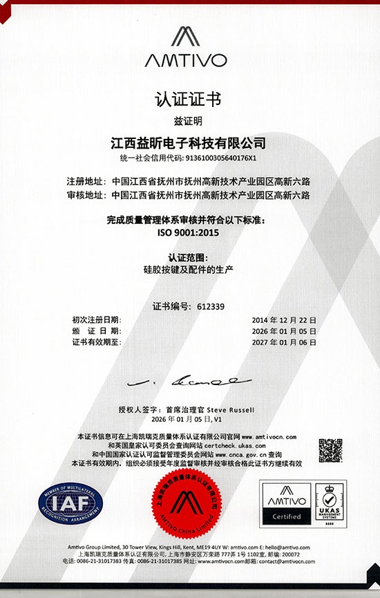 完成质量管理体系ISO9001（中文）